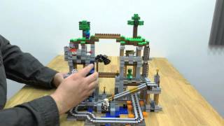 The Mine  LEGO Minecraft  Designer Video 21118 [upl. by Mettah110]