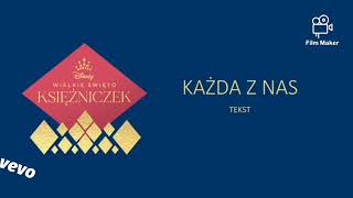 każda z nas karaoke song Disney Lyric Version Video from Disney [upl. by Feeley]