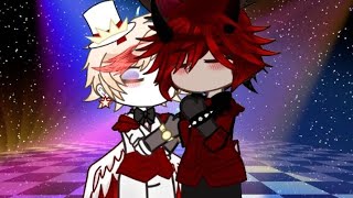 Shut up  and dance with me Radio apple alastor x Lucifer Gacha club Hazbin hotel [upl. by Yenffit892]