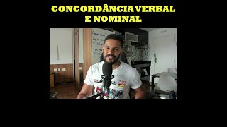 Concordância verbal e nominal [upl. by Rawlinson]