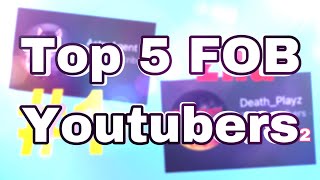 Top 5 Field of Battle Youtubers 2 [upl. by Bard]