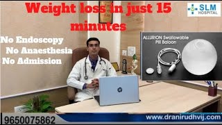 SWALLOW PILL BALLOON allurion balloon procedure capsule balloon for weight loss pill balloon [upl. by Gawlas]