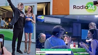 Michelle Comi alla Zanzara live di Trento  2452024 [upl. by Yrokcaz]