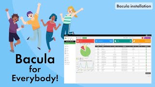 Bacula for Everybody  install Bacula by Bacularis web interface [upl. by Rehpinej]