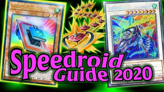 Competitive Speedroid Combo Guide  Deck Profile  YuGiOh Post ROTD Format [upl. by Kimbra]