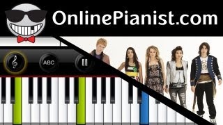 Bridgit Mendler  Determinate Lemonade Mouth  Piano Tutorial [upl. by Lleksah]