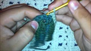 Folha com nervuras em crochê por leocrocheblogspotcom [upl. by Hsepid438]