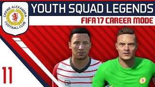 FIFA 17 Career Mode Crewe Alex 11  TRUST ME YOUTH SQUAD LEGENDS [upl. by Afrikah115]