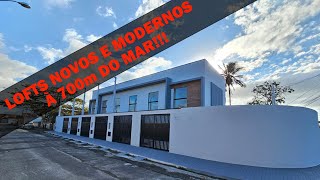 LOFTS NOVOS E MODERNOS P À 700M DA PRAIA COM ÁREA GOURMET  Peruíbe SP  Litoral Sul [upl. by Omlesna]