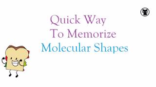 Easy Way to memorize Molecular Shapes [upl. by Hesta]