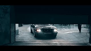 BMW E34 540i  Night Gangsta Ride  Mangroves CVSV Remix  Drift  Donuts 4KHD Music Video Edit [upl. by Kciderf]