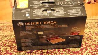 HP DeskJet 3050A unboxing [upl. by Anuahsat952]