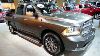 2013 Ram 1500 Limited  Exterior and Interior Walkaround  2013 New York Auto Show [upl. by Gearard]