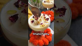 Sitaphal pudding Custard apple delight shorts diwali [upl. by Yenaiv]