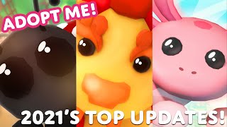 2021s TOP UPDATES 🤩 in Adopt Me on Roblox [upl. by Latini826]