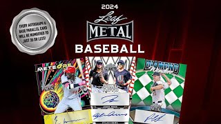 2024 Leaf Metal Baseball Hobby Full Case  eBay  103024 [upl. by Aleetha885]