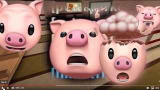 PIGCEPTION reacting to a music video from my reaction to another music video from my piggy video [upl. by Braswell]