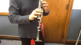 Clarinet High notes up to quotGquot [upl. by Weaver]