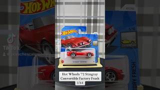 Hot Wheels ‘72 Stingray Convertible Factory Fresh 2024 164 [upl. by Htebezile]