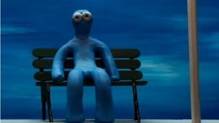 Blue Man  Claymation stop motion animation [upl. by Sergo]