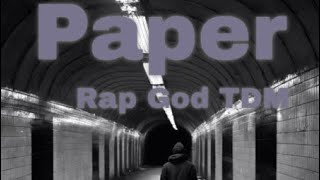 Paper Official Lyric VideoProd by BrokeBoi [upl. by Therron318]