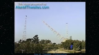 Felling of the Chollas Heights Naval Radio Transmitting Tower [upl. by Aiz]