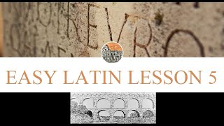 Easy Latin Lesson 5  Learn Latin Fast with Easy Lessons  Latin Lessons for Beginners  Latin 101 [upl. by Edyth798]