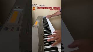 Super Mario Bros Underground Theme Piano Cover 🎶🎹🕹️ music piano cover supermariobros [upl. by Docila]