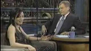 Michelle Yeoh on Late Show with David Letterman 1997 [upl. by Attevroc874]