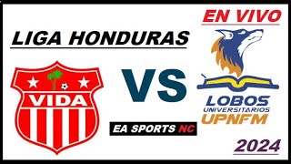 🔴Vida vs Lobos en vivo  PlayOffs Descenso  Liga Apertura Honduras [upl. by Sacrod829]