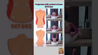 postpartum belly workout short postpartum bellyfatloss home workout [upl. by Vernice]