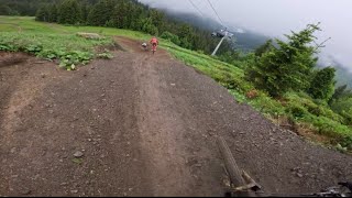 Lap down Morgins Bike Park w Jackson Connelly and Will Hynes [upl. by Lorenz]