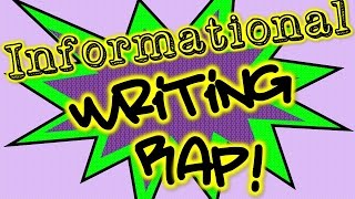 Informational Writing Rap [upl. by Lessirg]