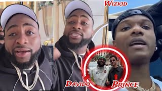 Wizkid FC ANGRY as Davido Declare himself KING IN PARIS as He Linkup with Prince of Saudi Arabia [upl. by Lat]