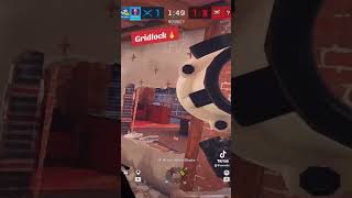 Gridlock is CRACKED in Siege r6siege rainbowsixsiege r6siege r6 r6s [upl. by Aylsworth]