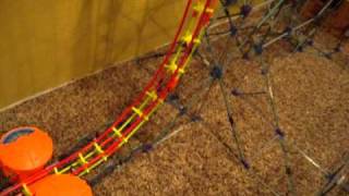 KNex Rippin Rocket Roller Coaster [upl. by Oswal]