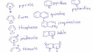 132 Heterocyclic Aromatic Compounds Pyrrole Pyridine amp Other Heterocyclics [upl. by Eilrebma]