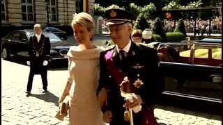 King Philippe of Belgium sworn in as King of the Belgians after King Albert IIs abdication in 2013 [upl. by Bev29]