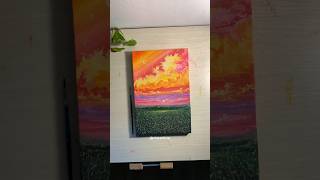 Painting nature dream use acrylic [upl. by Yahsram]