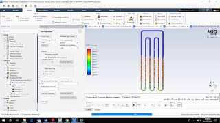 Pulsating Heat Pipe  Analysis Of Closed Loop Pulsating Heat Pipe  CFD Analysis  Loop Heat Pipe [upl. by Irrehs269]