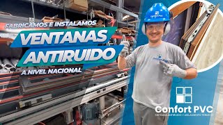 Fabricamos y Distribuimos Ventanas Antiruido y Herméticas de alta calidad  Confort pvc [upl. by Aimehs180]