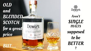 S2E15 Dewars 21 Year Old Double Double Aged Blended Scotch Whisky [upl. by Giah]