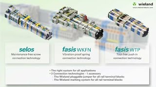 Wieland new DIN rail terminal blocks US  Wieland Electric [upl. by Yennaiv310]