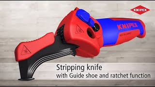 KNIPEX 16 50 145 Ratchet Cable Cutter [upl. by Sedgewick]