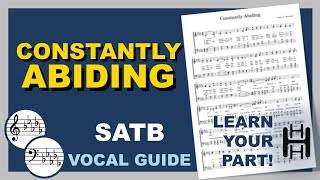 Constantly Abiding SATB Db Major [upl. by Noach710]