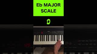 Eb Major Scale On Piano Easy Tutorial For Beginners  Music Simply Understood music EbMajor [upl. by Carlita]