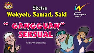 Sketsa Wokyoh Samad Said quotADA GANGGUAN PADA NIK ROHANAquot [upl. by Pomona]