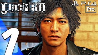 JUDGMENT  Gameplay Walkthrough Part 1  Prologue Full Game PS4 PRO [upl. by Alberta164]