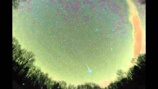 Fireballs In Arkansas Sky  Quadrantid Meteors Caught on Video [upl. by Esorbma875]