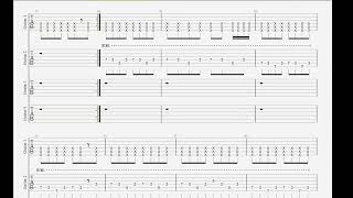 Sylosis  Heavy Is the Crown  Guitar Tab [upl. by Annoit]